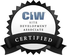 CIW Site Development Associate badge